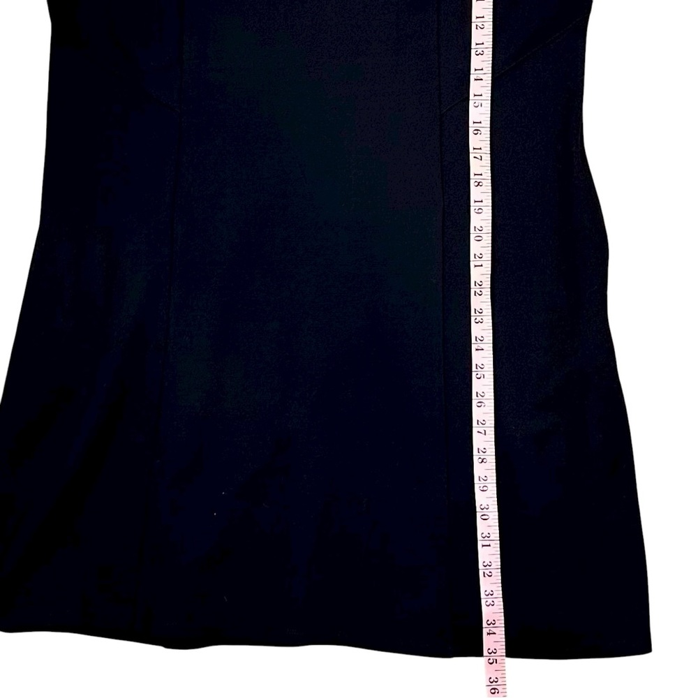 J. Jill Black Ponte 3/4 Sleeve Dress Size L Petite - Picture 12 of 12